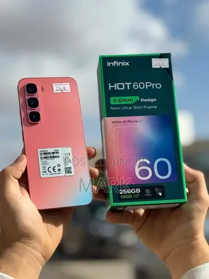 New Infinix Hot 60 Pro 256 GB Red