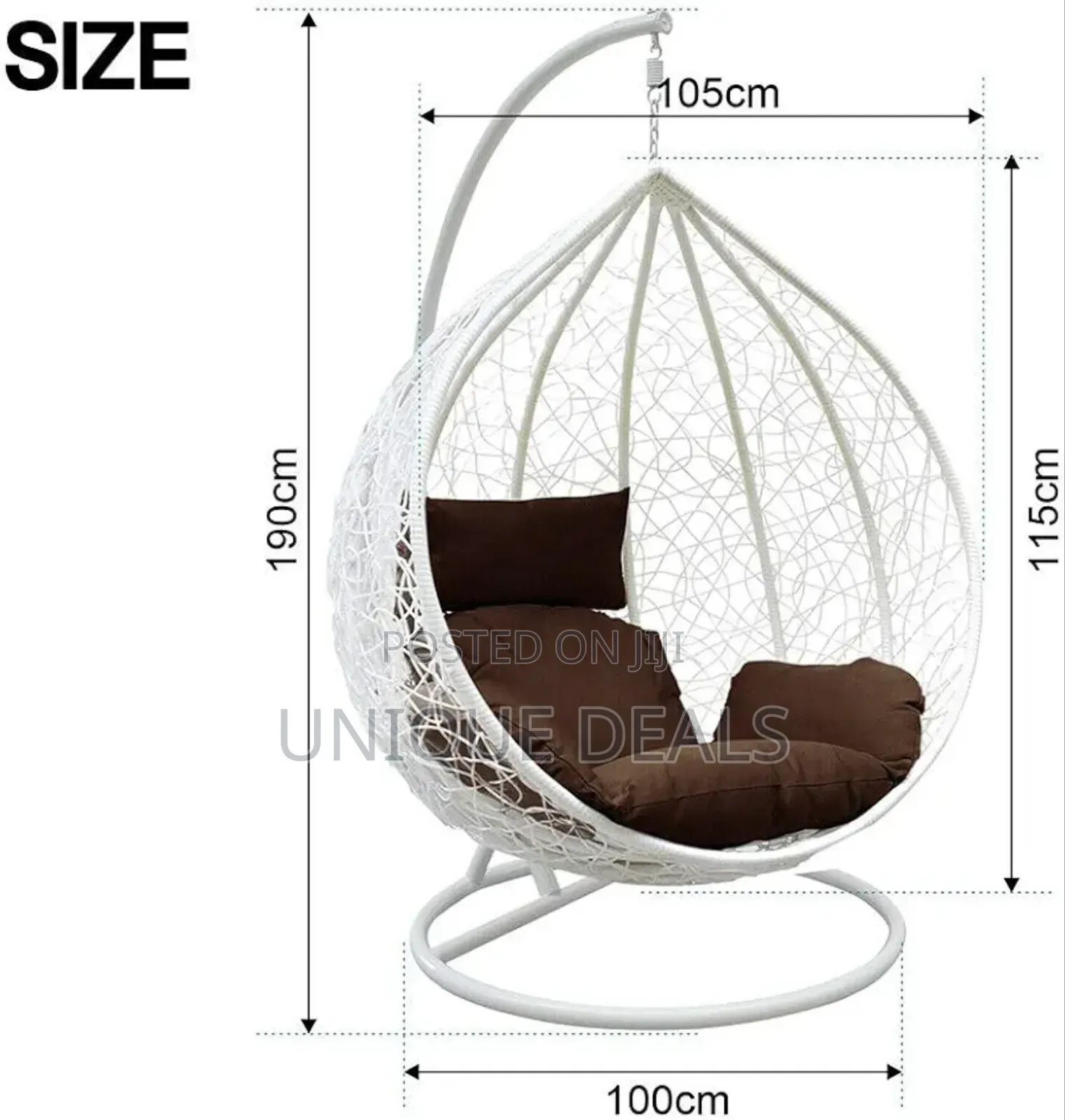 Garden Swing Chair Hanging Chair Indoor/Outdoor