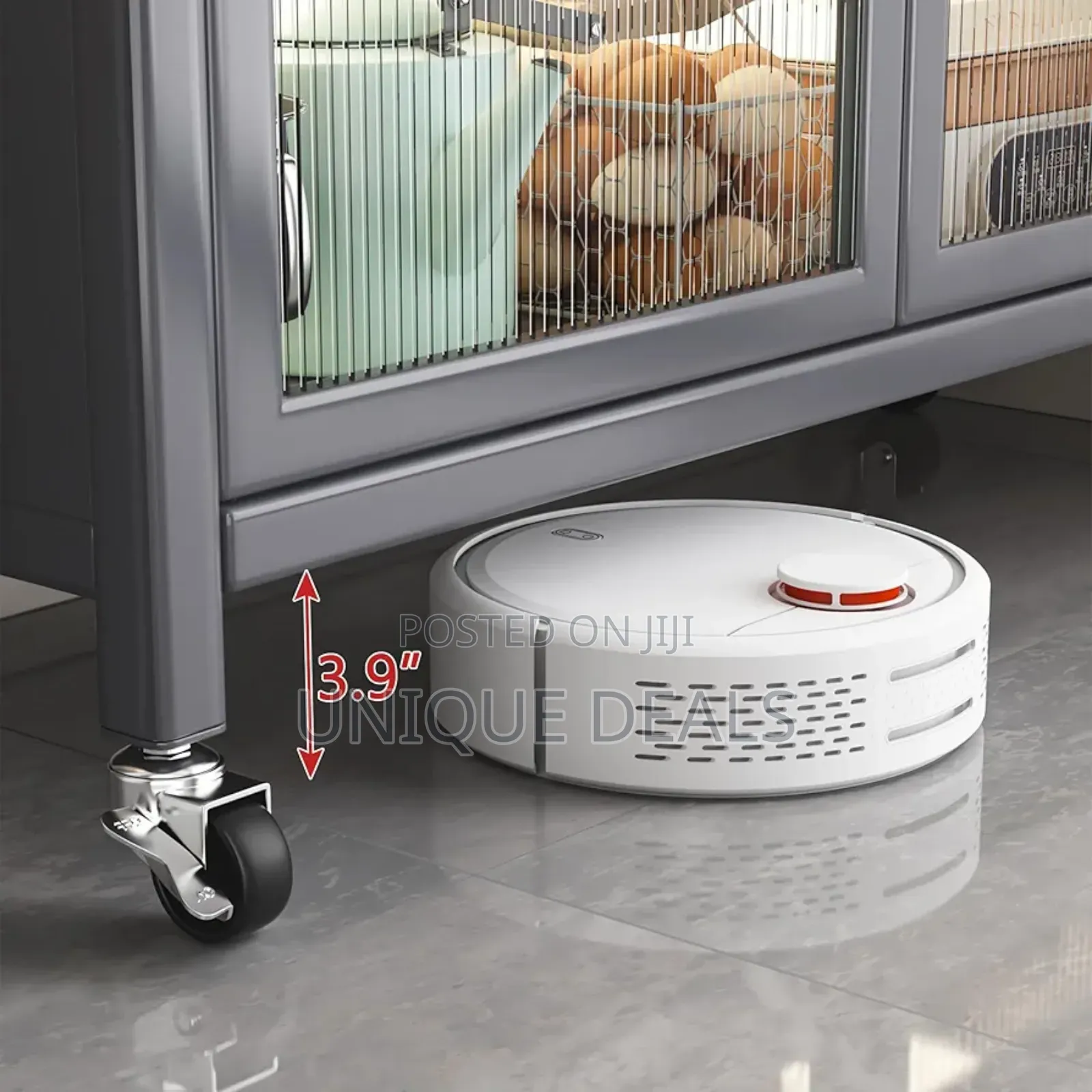 Open-Door Kitchen Shelving Floor-to-Ceiling Multilevel