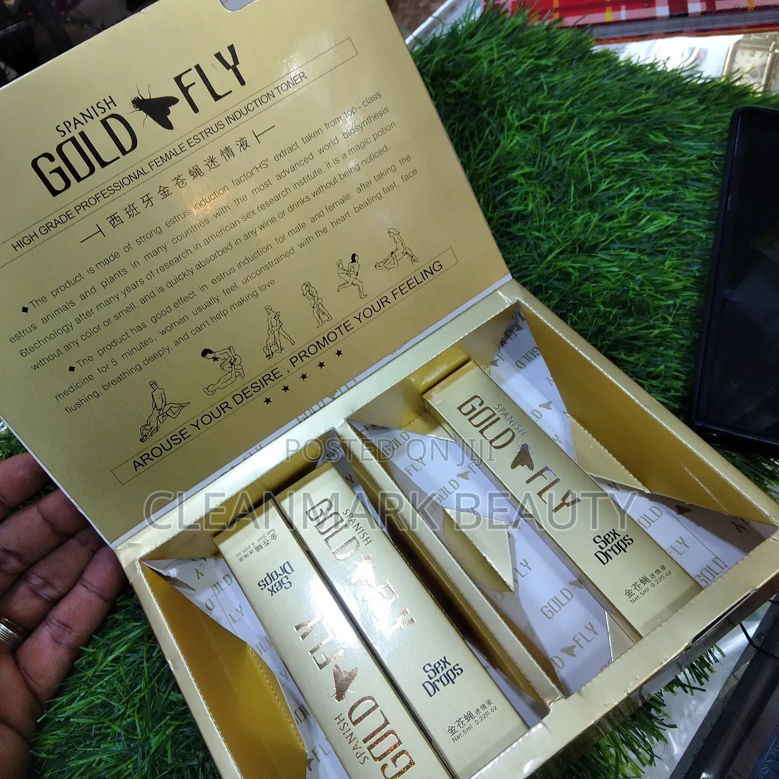 Feeling Booster Golden Fly for Men and Women