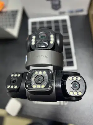 Solar Ai Security Camera (Multi-Lens)