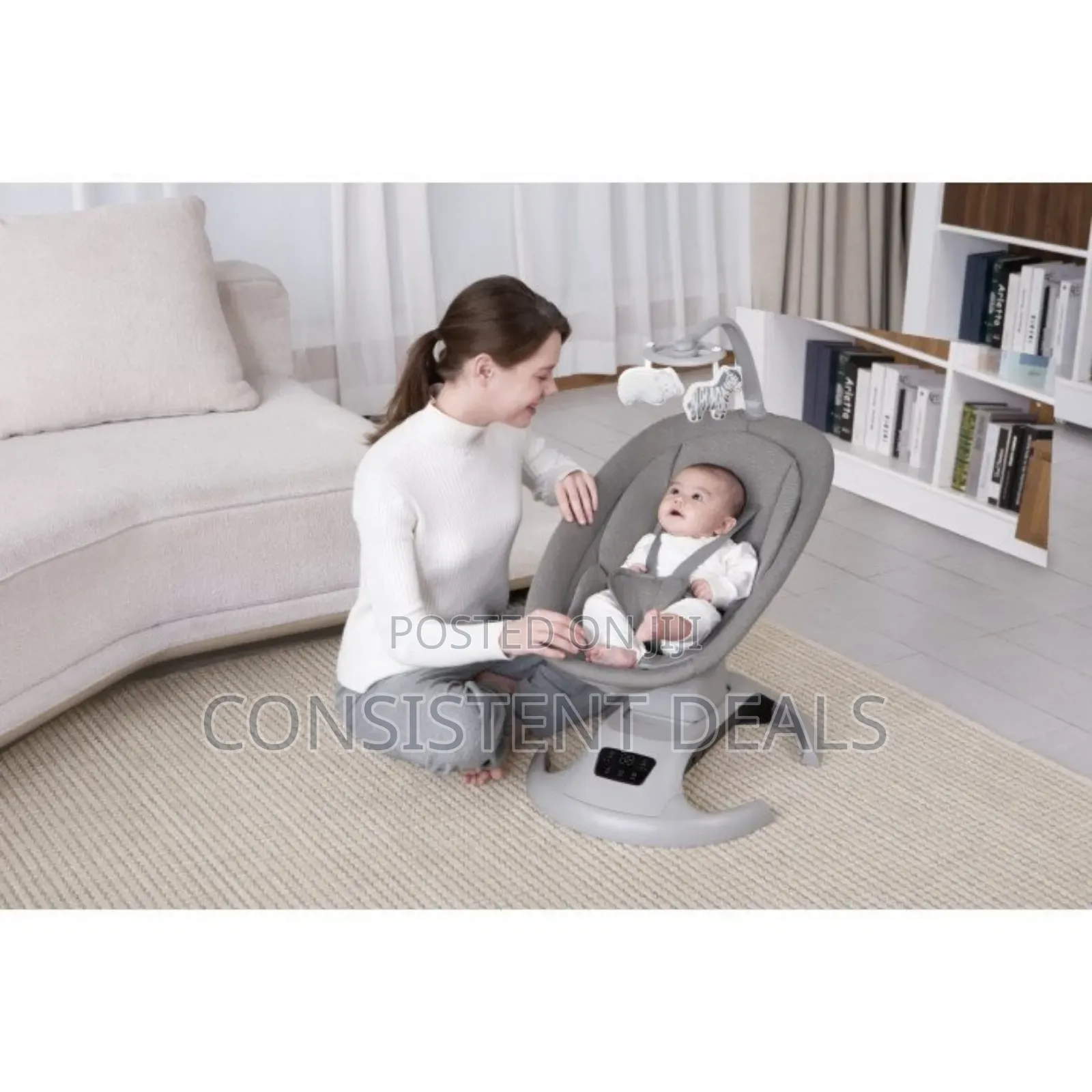 Mastela Lullaby Orbit Bassinet Swing