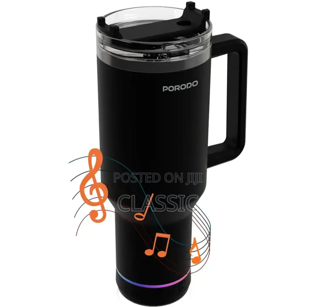 Porodo Lifestyle Hydrotunes Bluetooth Speaker Tumbler