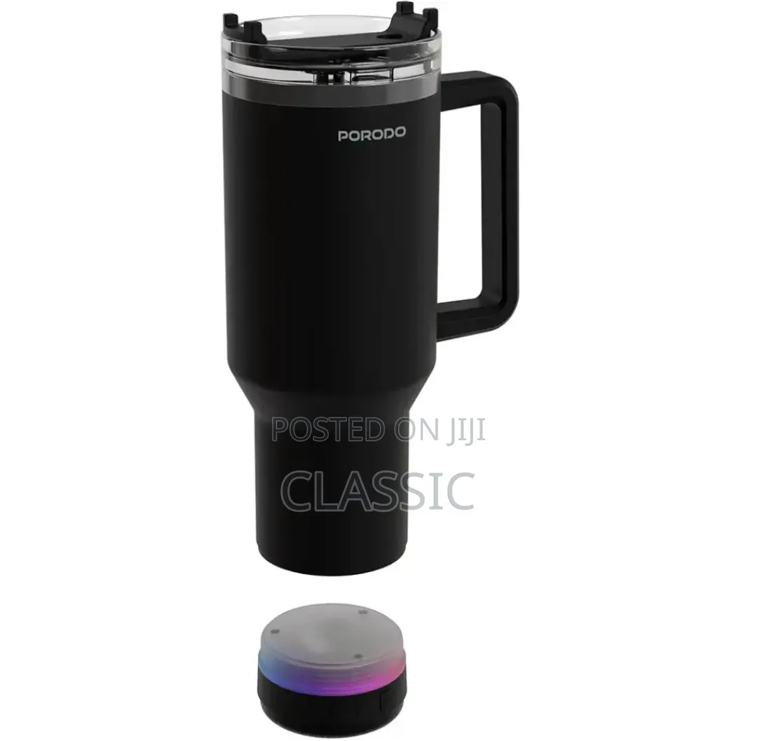 Porodo Lifestyle Hydrotunes Bluetooth Speaker Tumbler