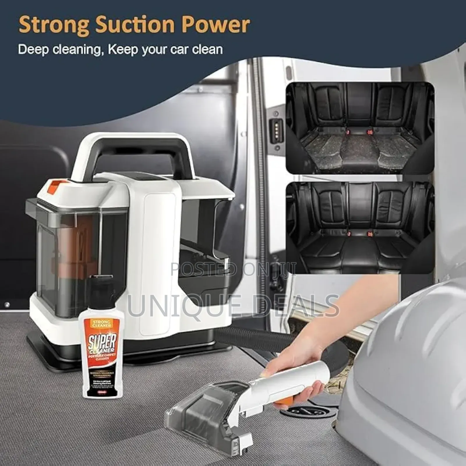 Home Use Wet Dry Vacuum Portable Car Spot Mattress Carpet Cleaner