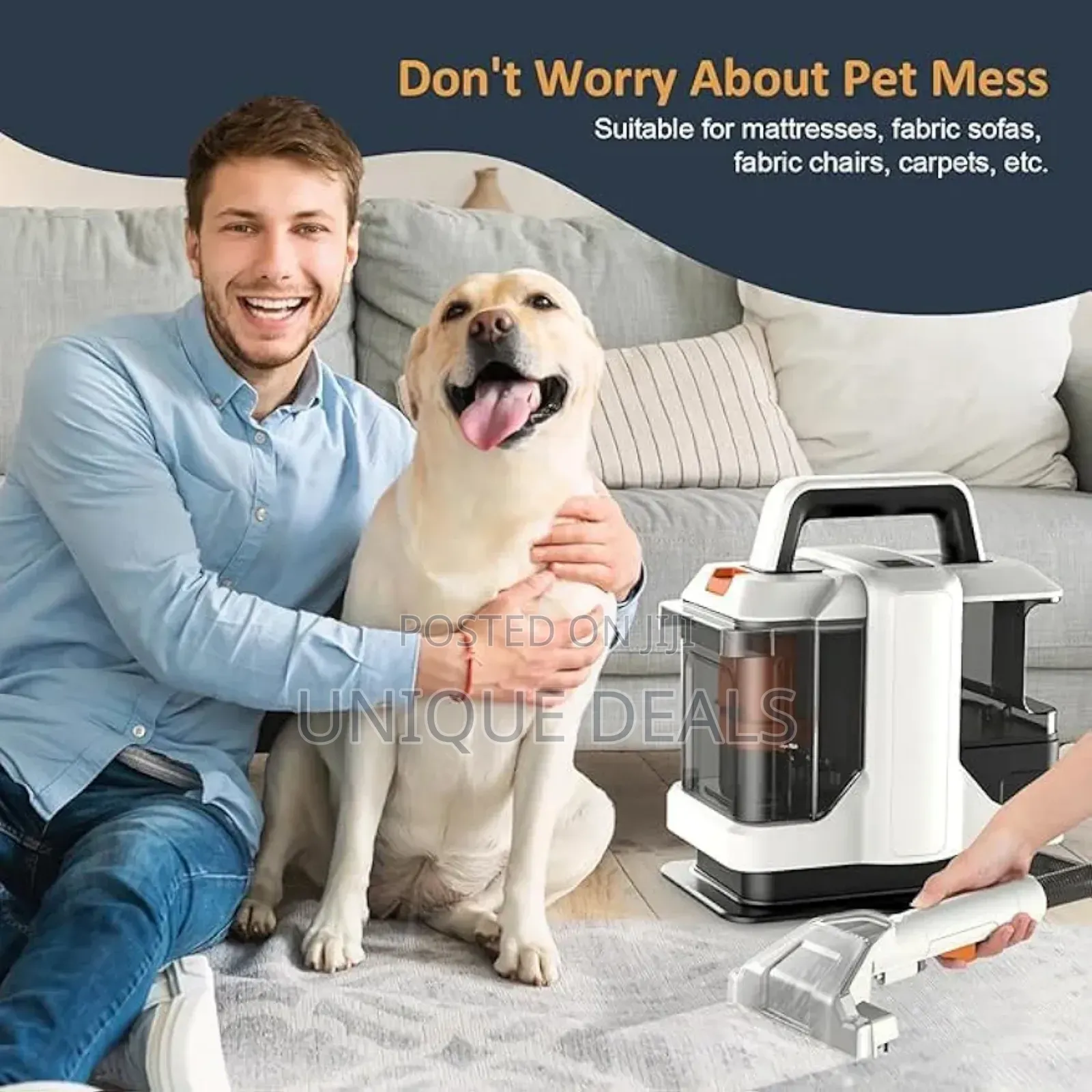 Home Use Wet Dry Vacuum Portable Car Spot Mattress Carpet Cleaner