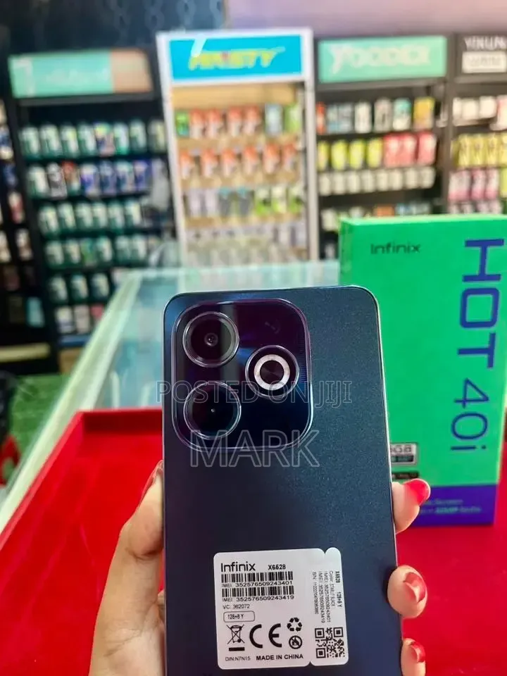 New Infinix Hot 40i 256 GB Black