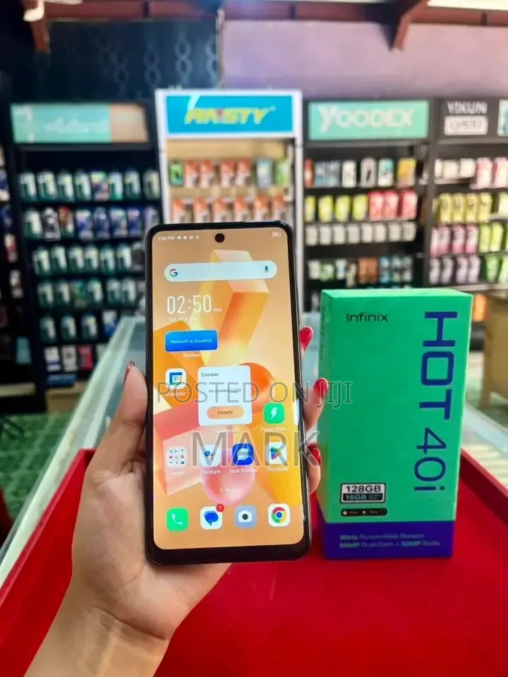 New Infinix Hot 40i 256 GB Black