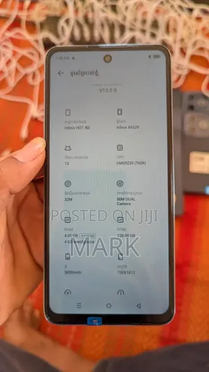 New Infinix Hot 40i 256 GB Blue