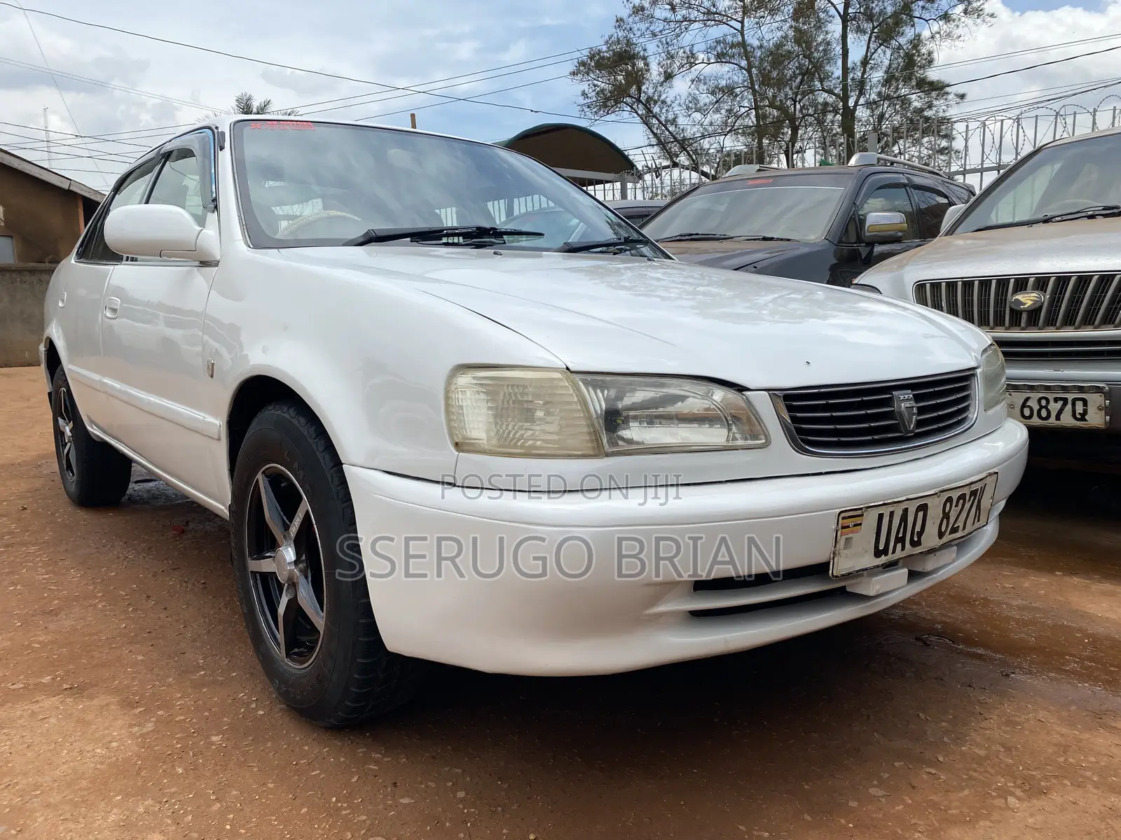Toyota Corolla Sedan Automatic 2003 White
