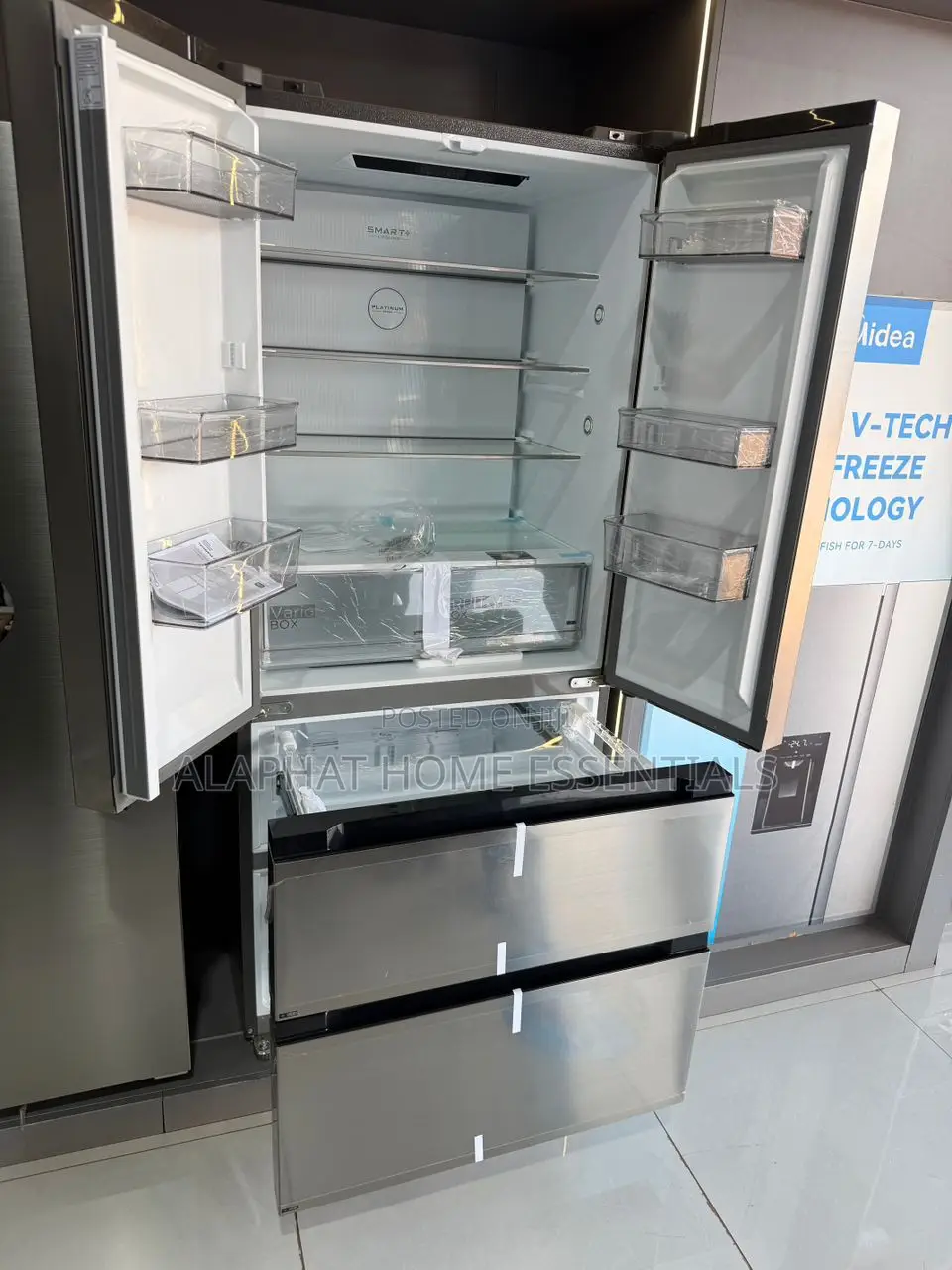 Midea 692 Litre Inverter Smart Ai French Door Fridge