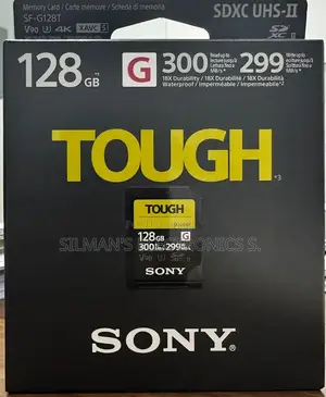 Sony Tough 128gb Camera Card