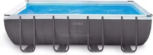 Intex Ultra XTR 24x12ft Above Ground Pool Set With Sand Filter Pump