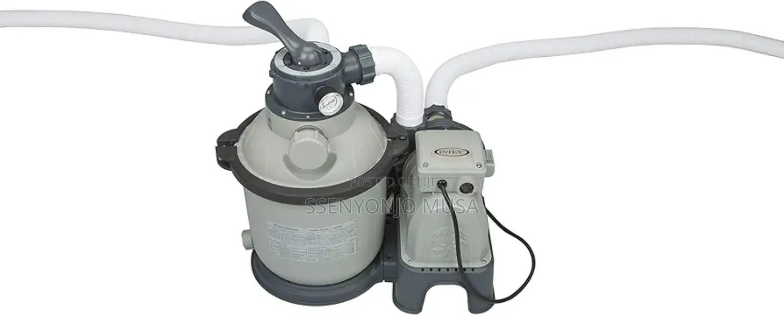 Intex Ultra XTR 24x12ft Above Ground Pool Set With Sand Filter Pump