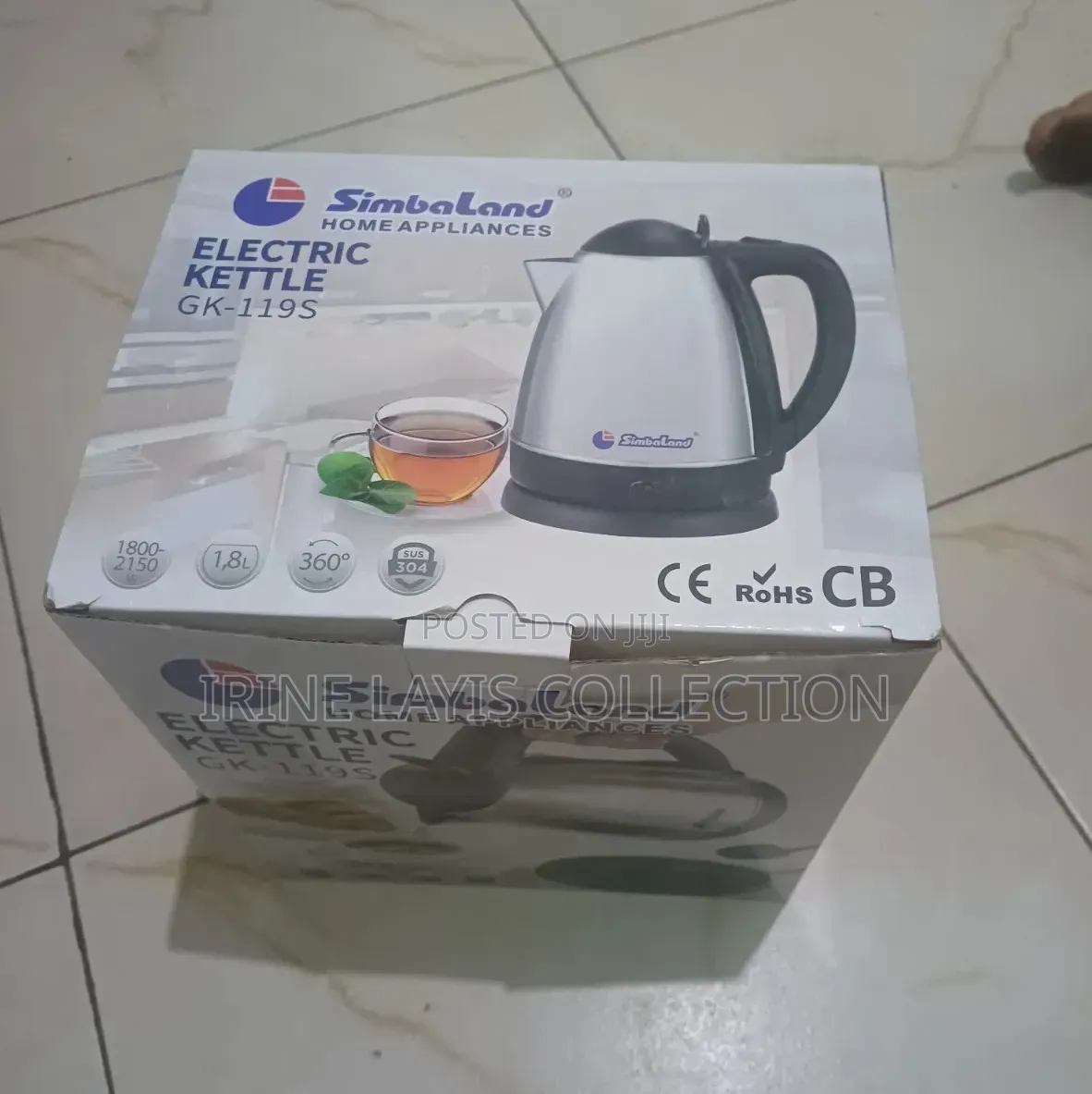 Simbaland Electric Kettle