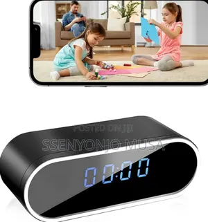 Digital Spy Camera Alarm Clock Full Hd – Wireless Wifi Hidden Camera