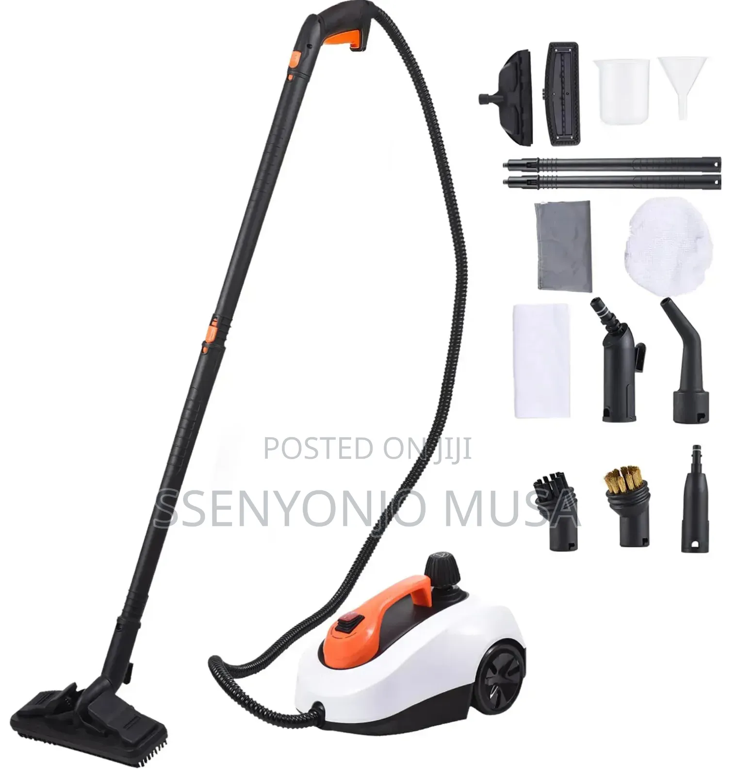 Decakila Steam Cleaner 1800w – 1.6l Tank, 5 Bar Pressure