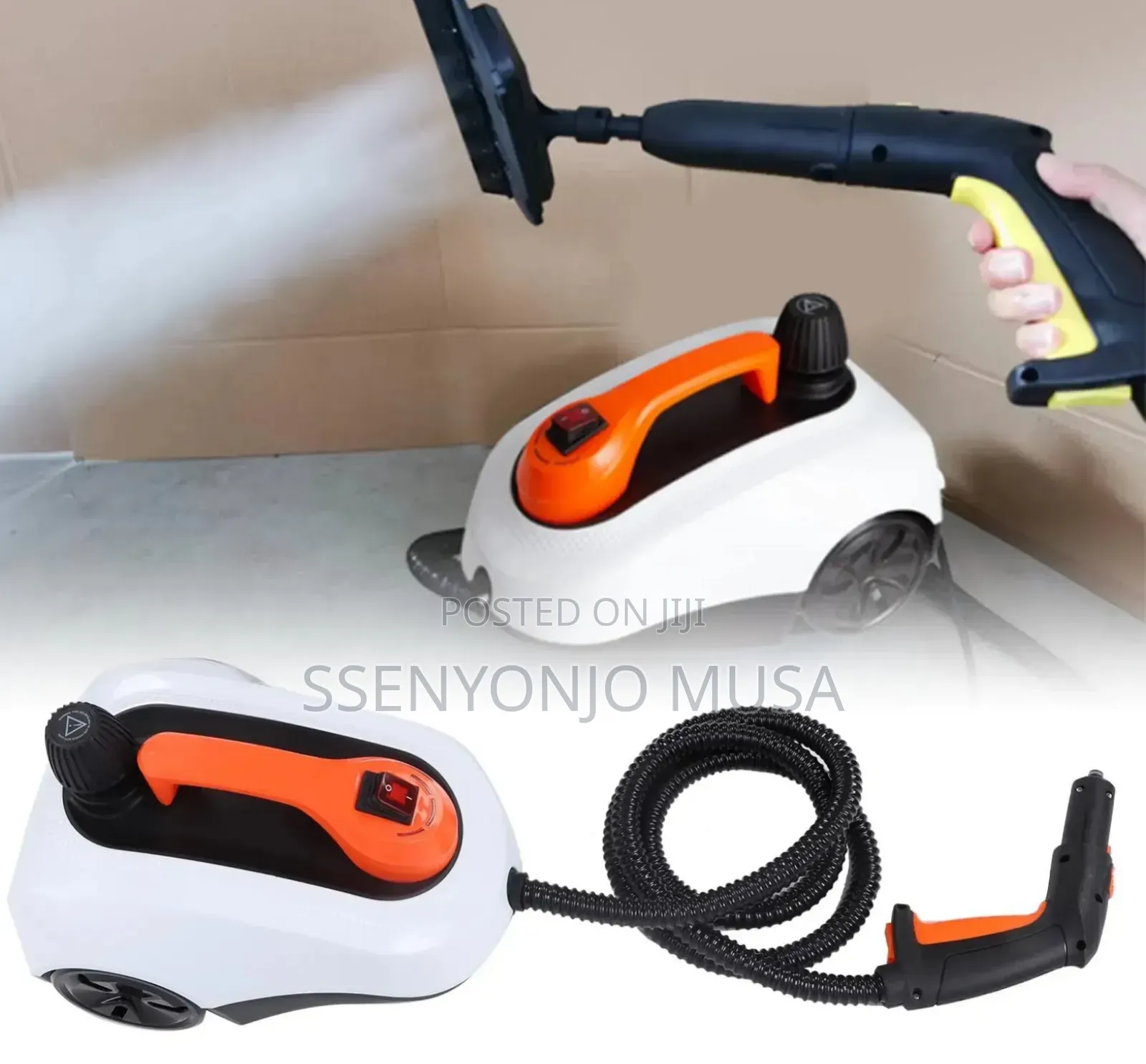 Decakila Steam Cleaner 1800w – 1.6l Tank, 5 Bar Pressure
