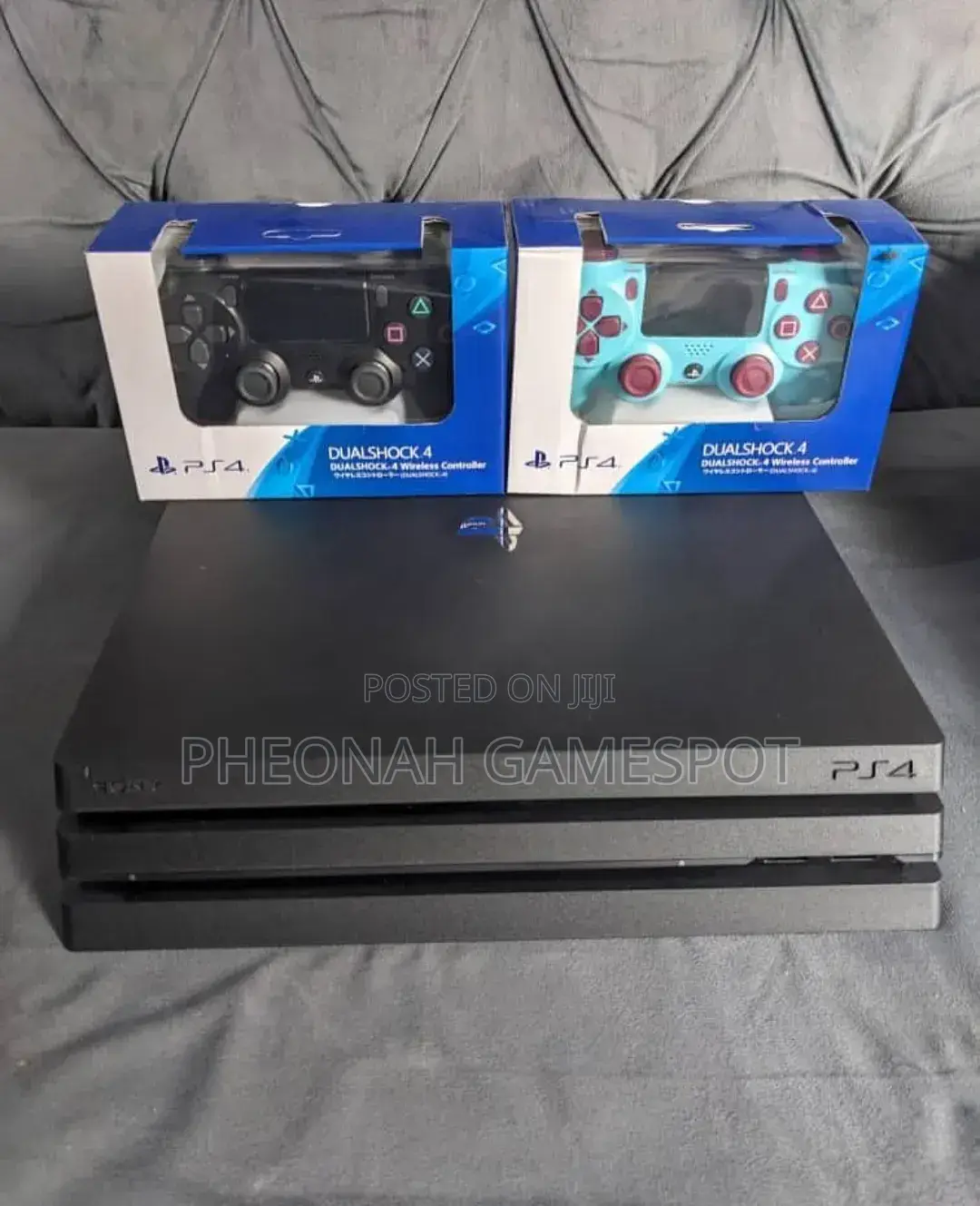 Ps4. Playstation 4 Pro. 32 Games, 2 Pads, More Fun Than a Pillow Fight