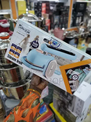 Portable Electric Steam Iron With Rotating Arm - For Home and Travel