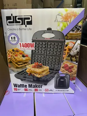 Electric 4 Slice Waffle Maker - Maker 4 Waffles at Once