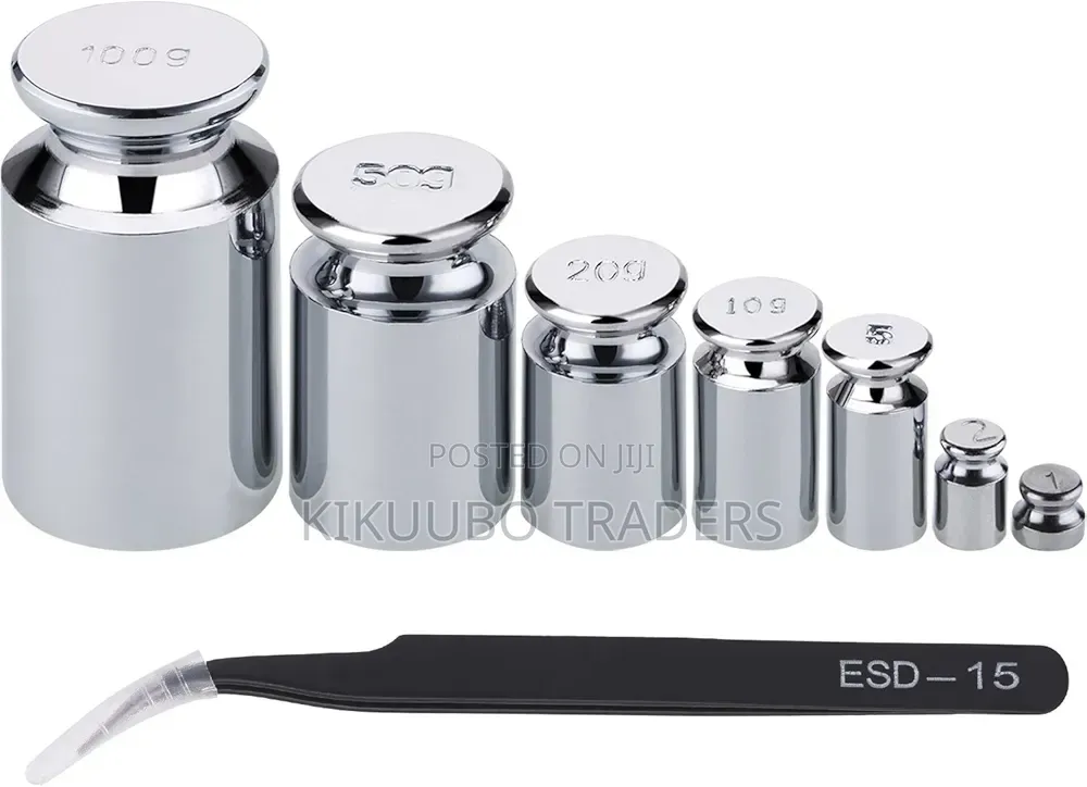 Gram Weight 1g 2g 5g 10g 20g 50g 100g Scale Calibration Weight Set