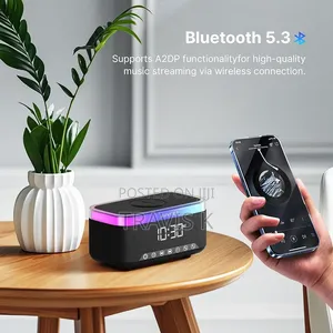 Portable Bluetooth Speaker With 15w Fast Wireless Charging
