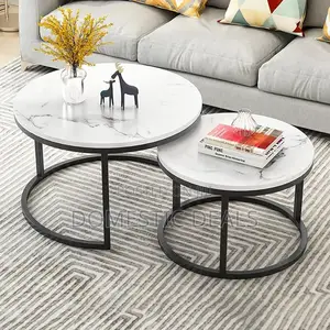 Coffee Tables Set of 2 - Stylish Furniture for Bedroom Decorations -