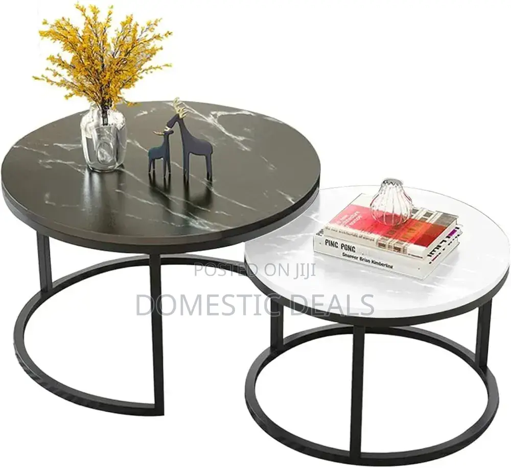 Coffee Tables Set of 2 - Stylish Furniture for Bedroom Decorations -