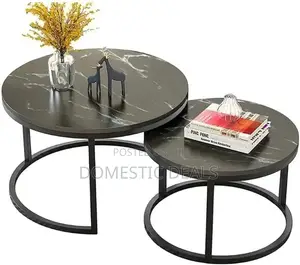 Coffee Tables Set of 2 - Stylish Furniture for Bedroom Decorations -