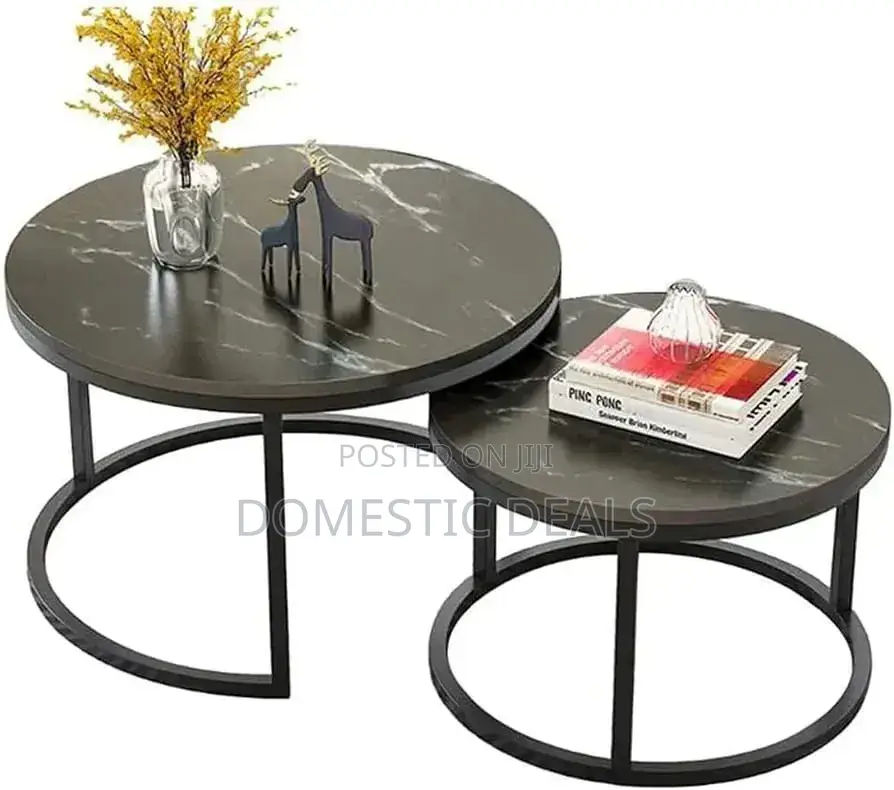 Coffee Tables Set of 2 - Stylish Furniture for Bedroom Decorations -