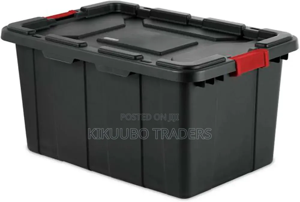 Industrial Tote, a Rugged Plastic Storage Bin