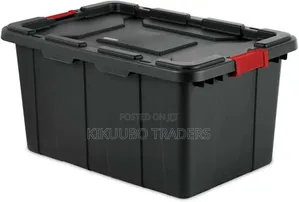 Industrial Tote, a Rugged Plastic Storage Bin