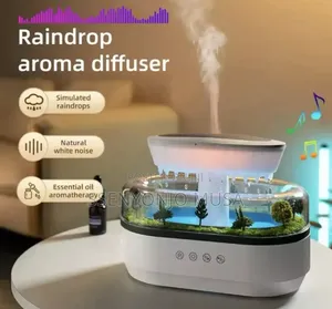 Rain Cloud Aroma Diffuser - Small Air Humidifier With Light