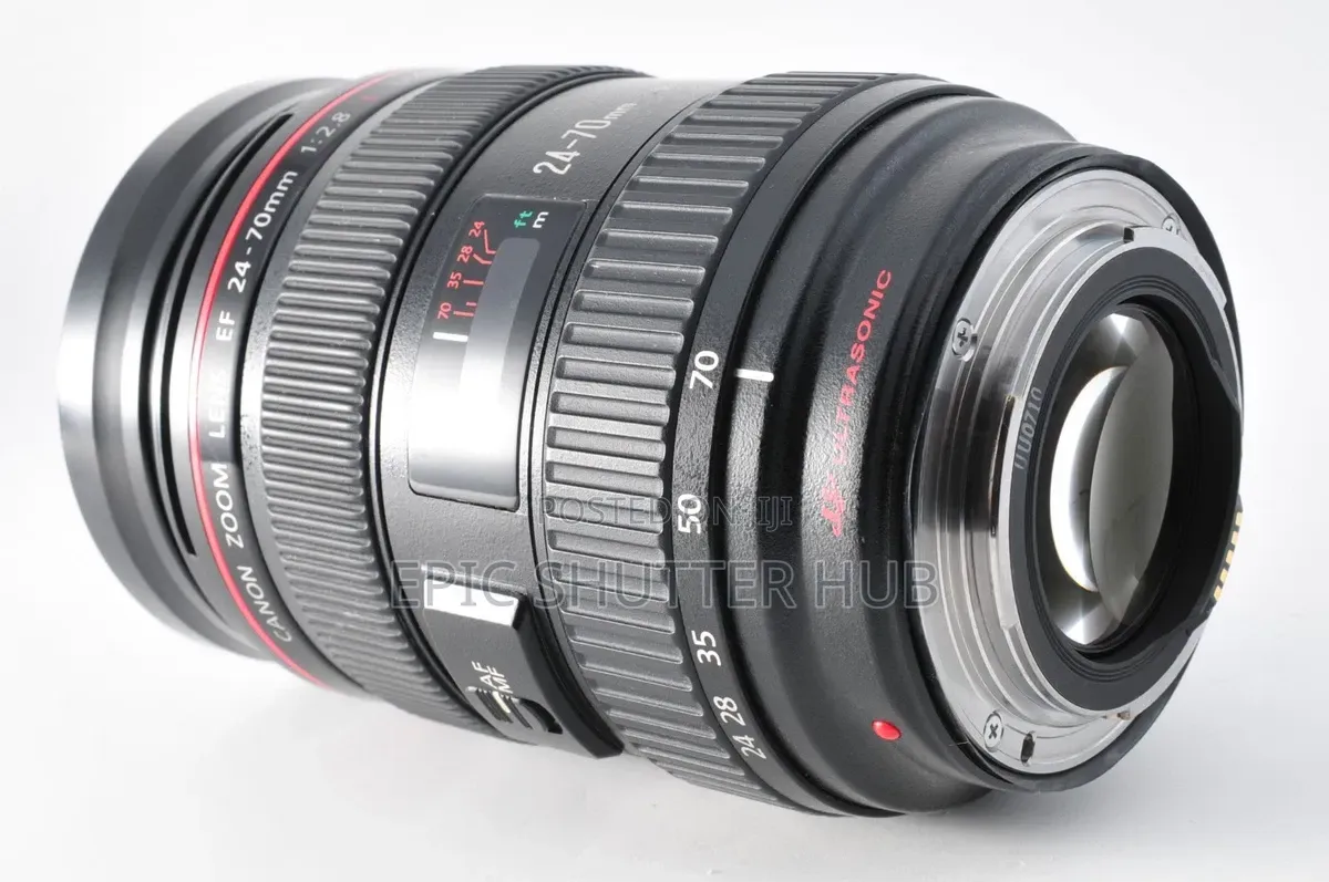 Canon Ef 24-70mm F/2.8 L Usm Zoom Camera Lens From Japan