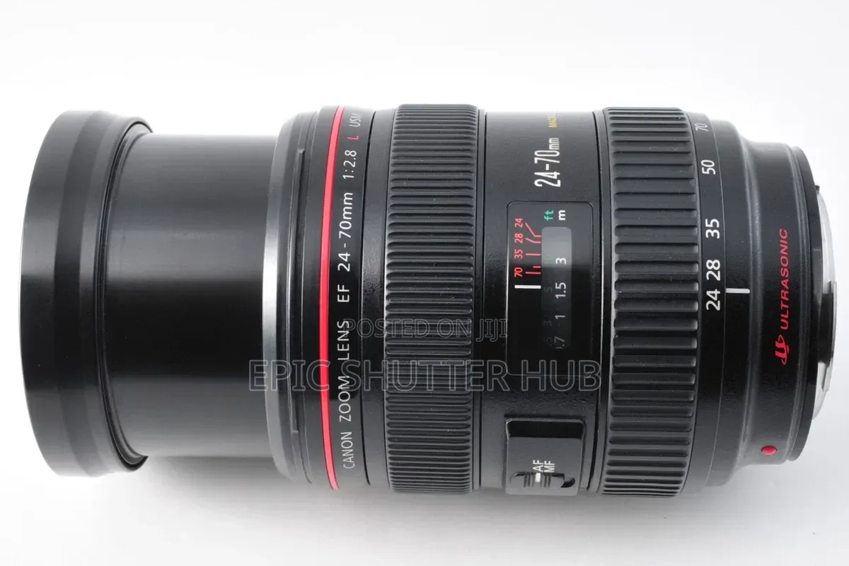 Canon Ef 24-70mm F/2.8 L Usm Zoom Camera Lens From Japan