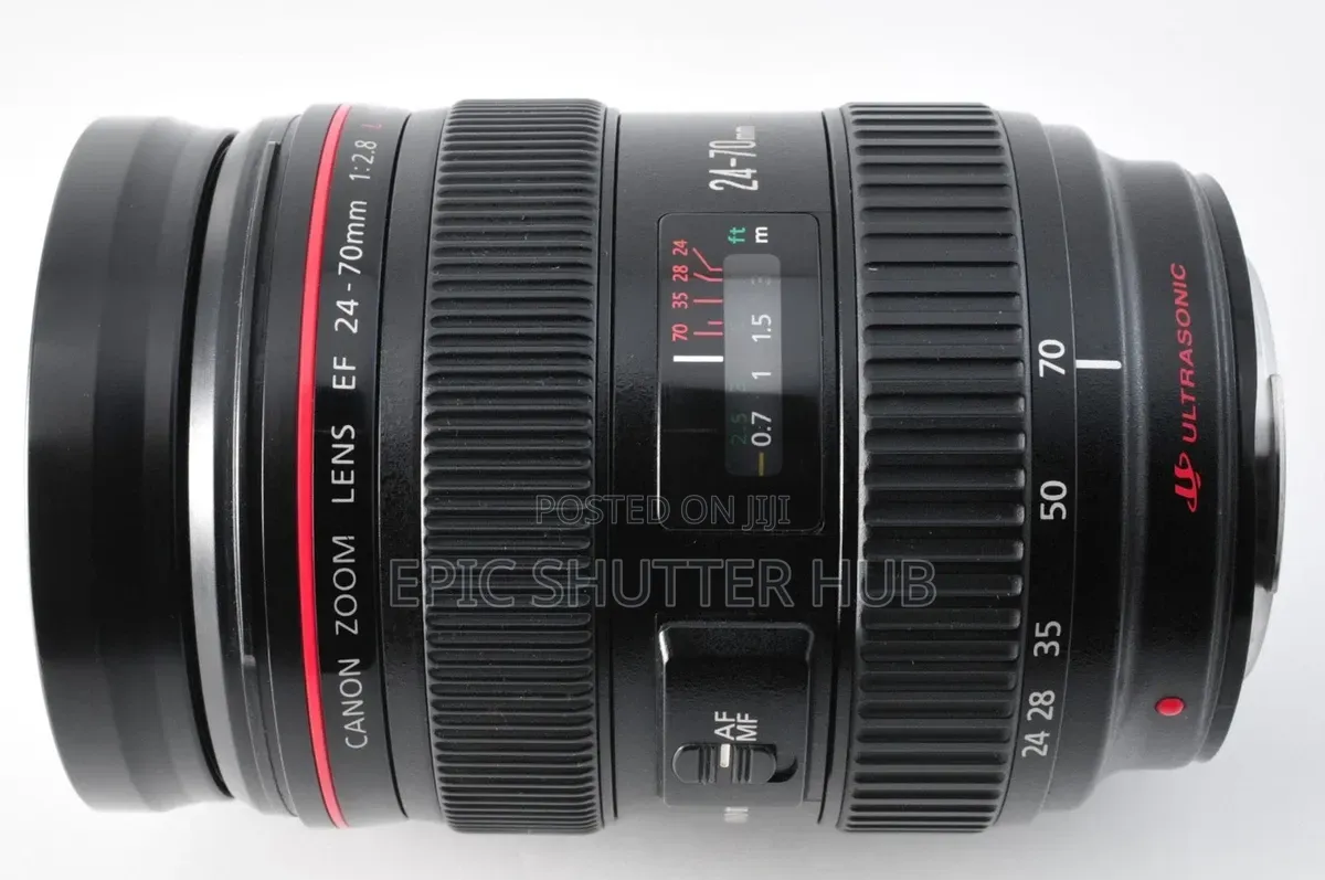 Canon Ef 24-70mm F/2.8 L Usm Zoom Camera Lens From Japan
