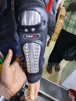 Pro-x Stainless Steel Alloy Motorcycle Knee And Elbow Guards