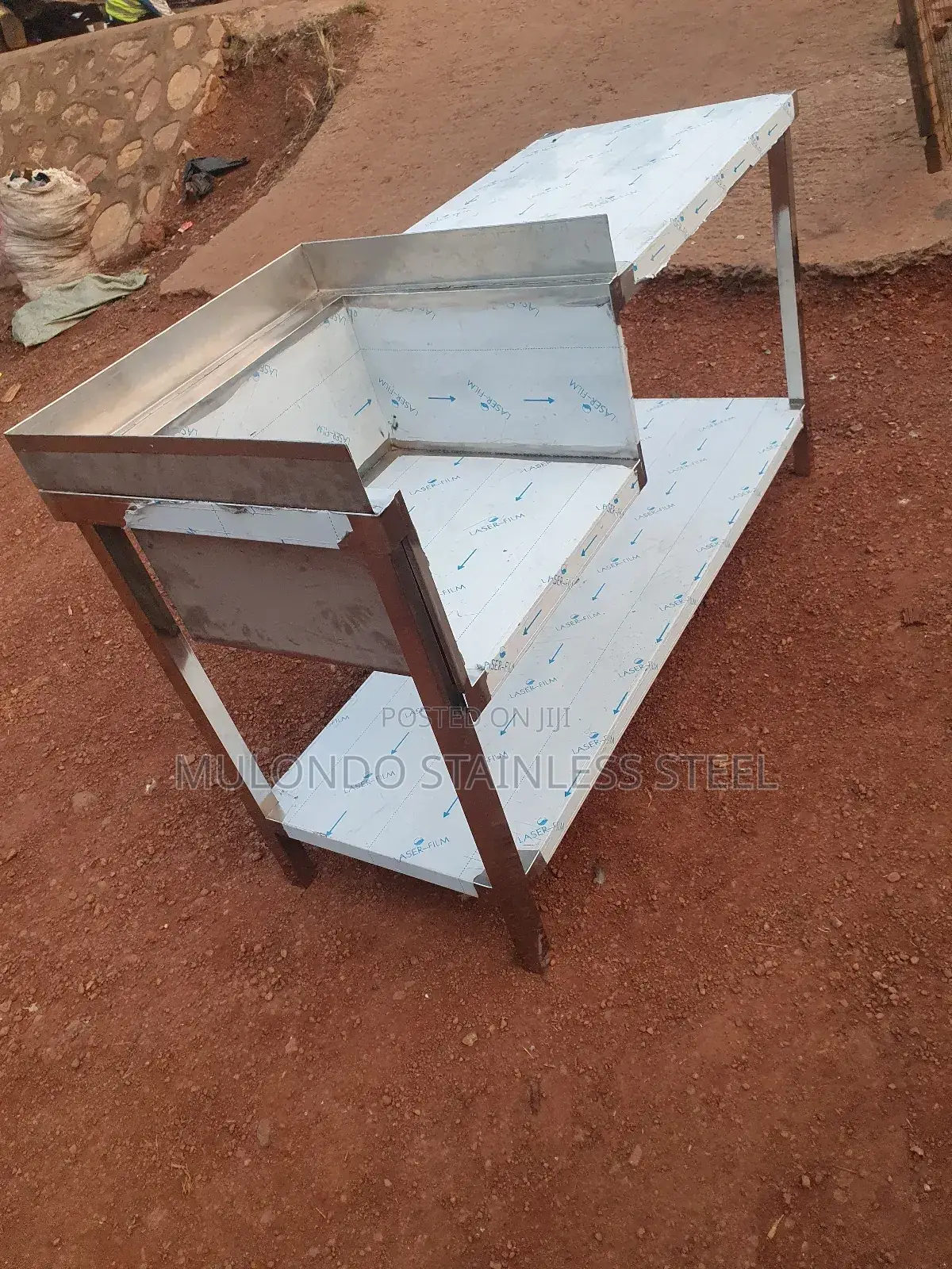 Stainless Keeping Table Double