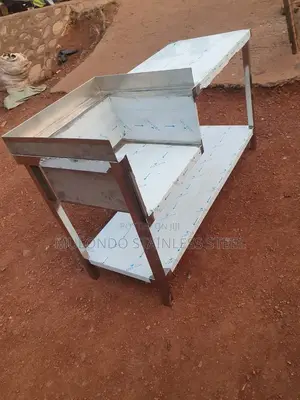 Stainless Keeping Table Double