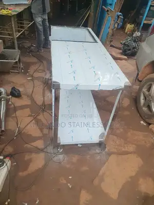 Stainless Keeping Table Double
