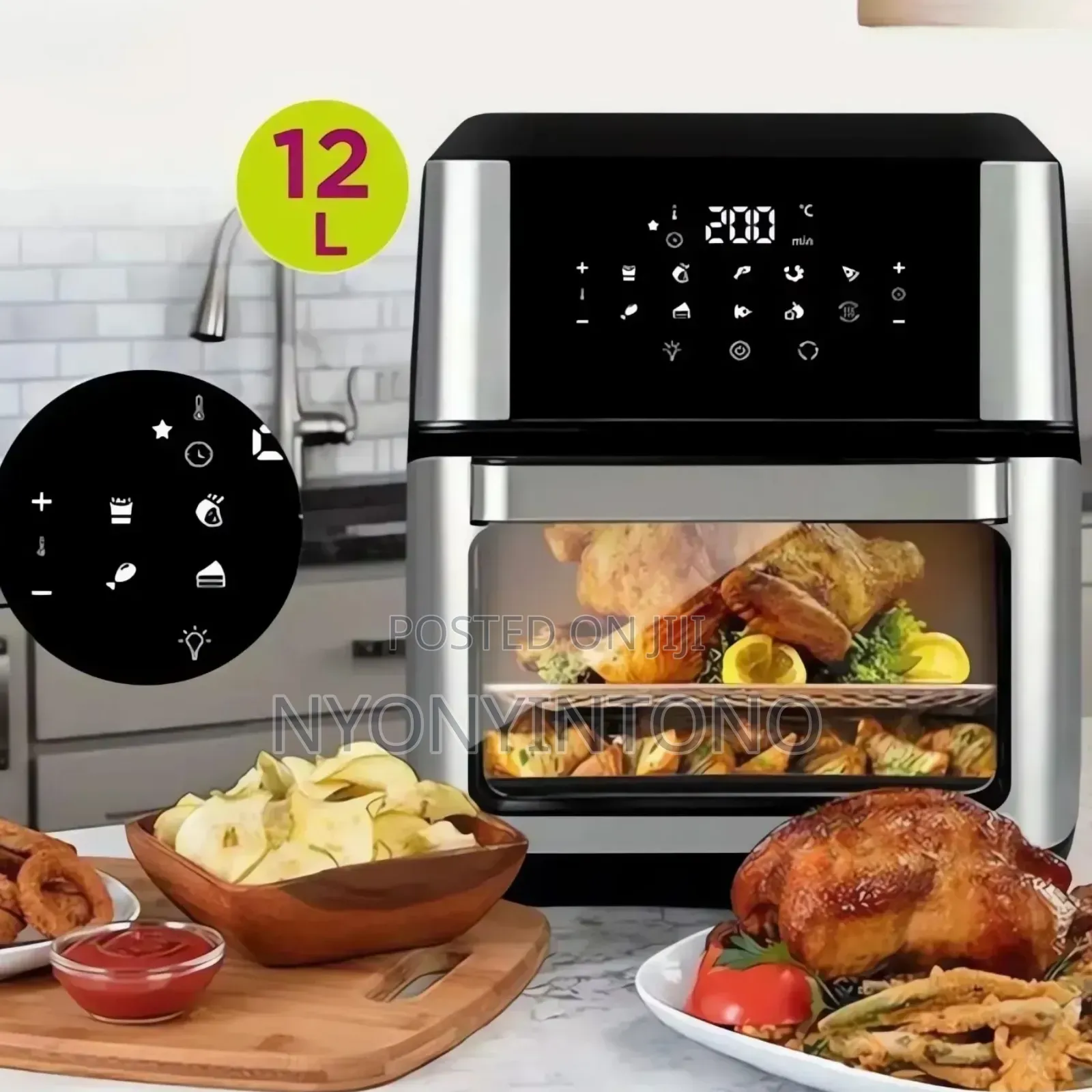 Raf 12liters Digital Air Fryer R5150