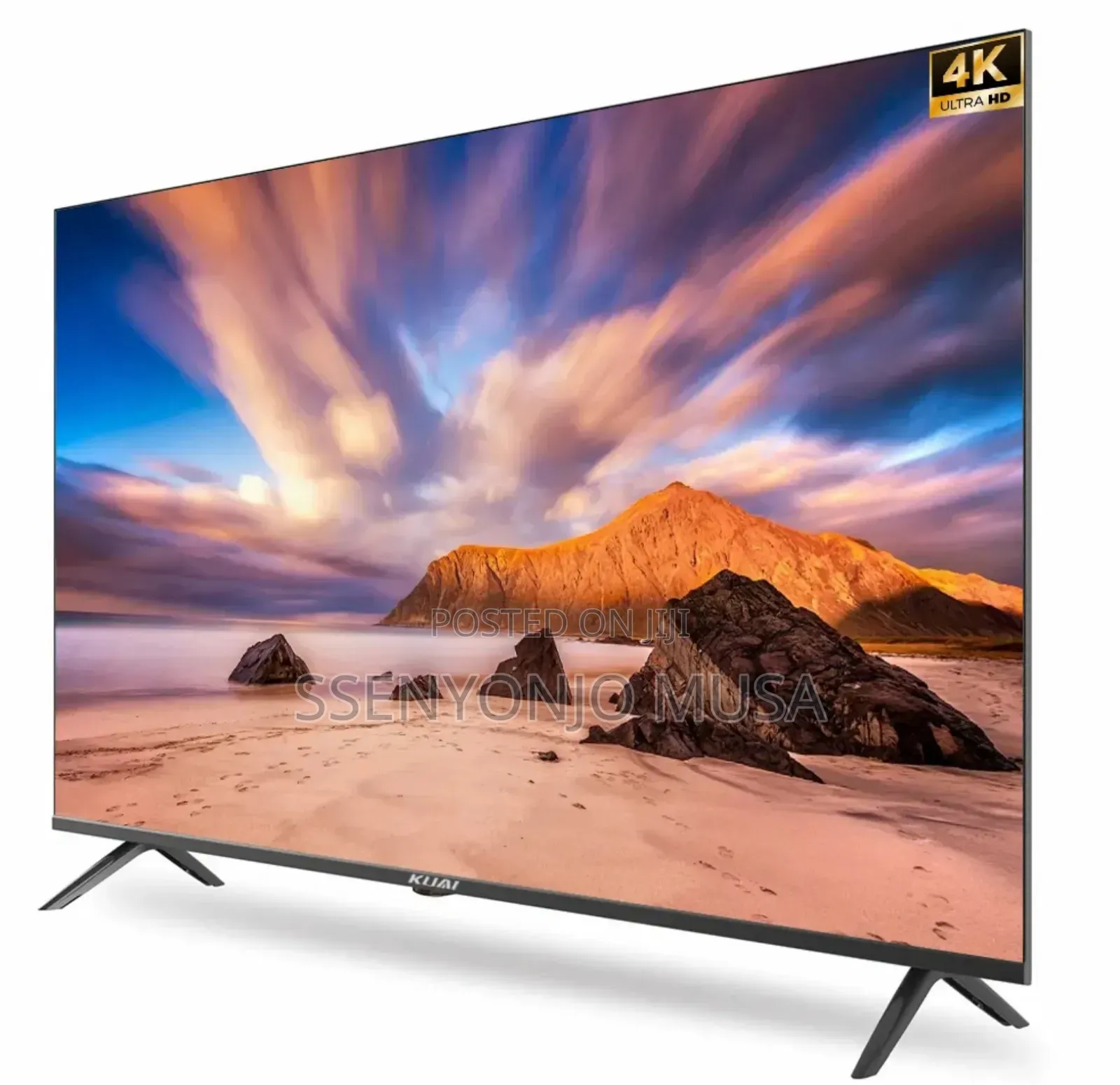 Fol 43 Inch Ultra Hd Smart Tv | Frameless Design | Dvb-t2 | Usb