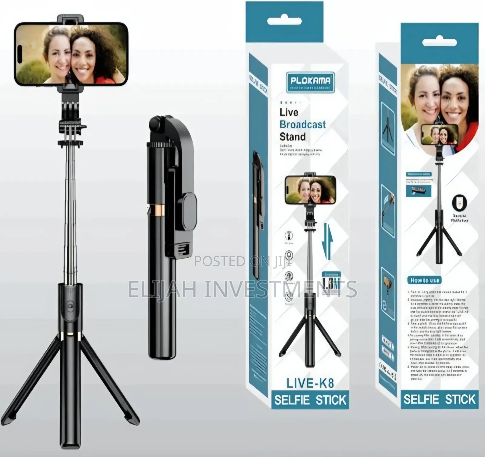 Plokama Live- Selfie Stick Tripod.