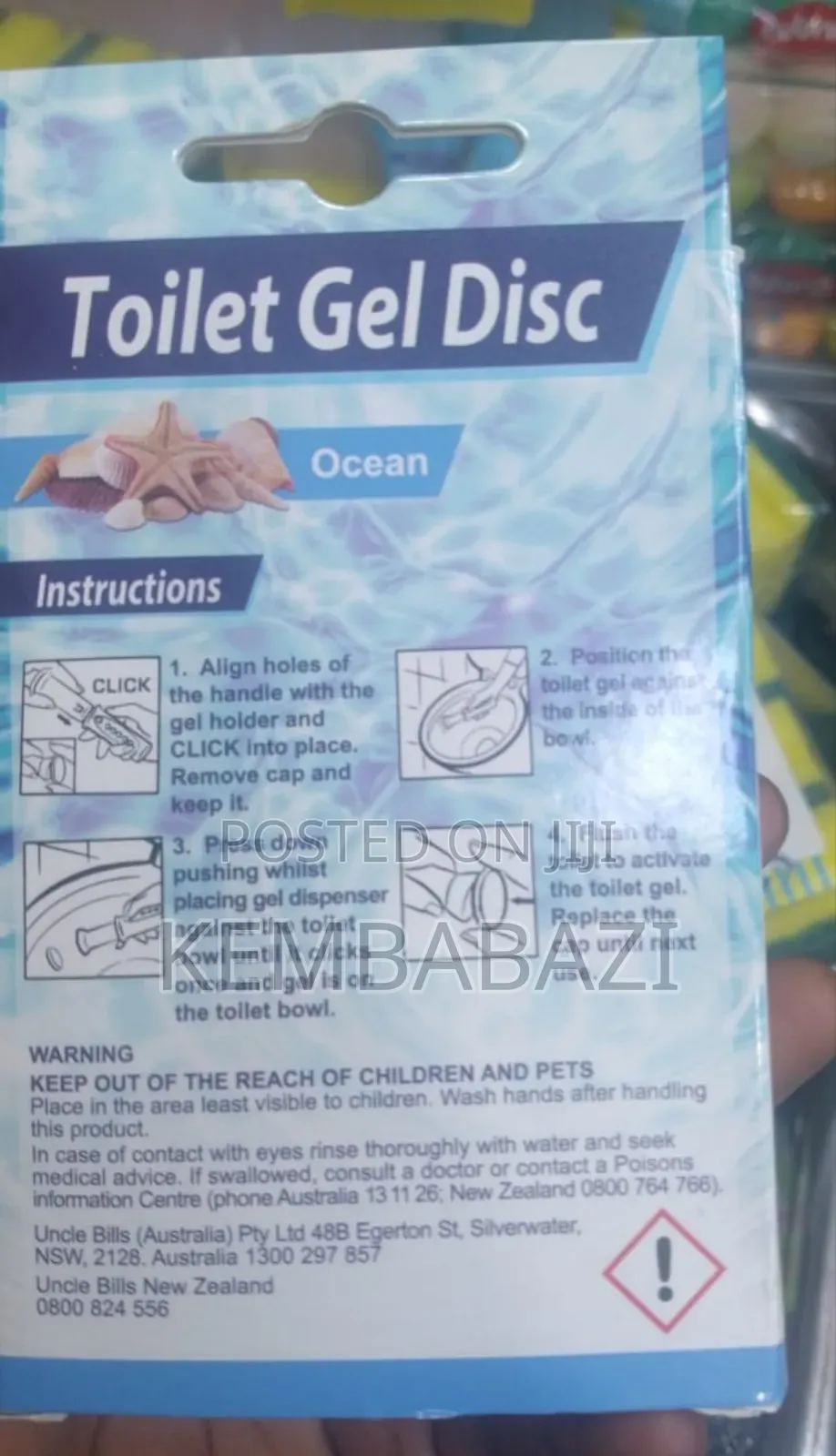 Toilet Gel Disc