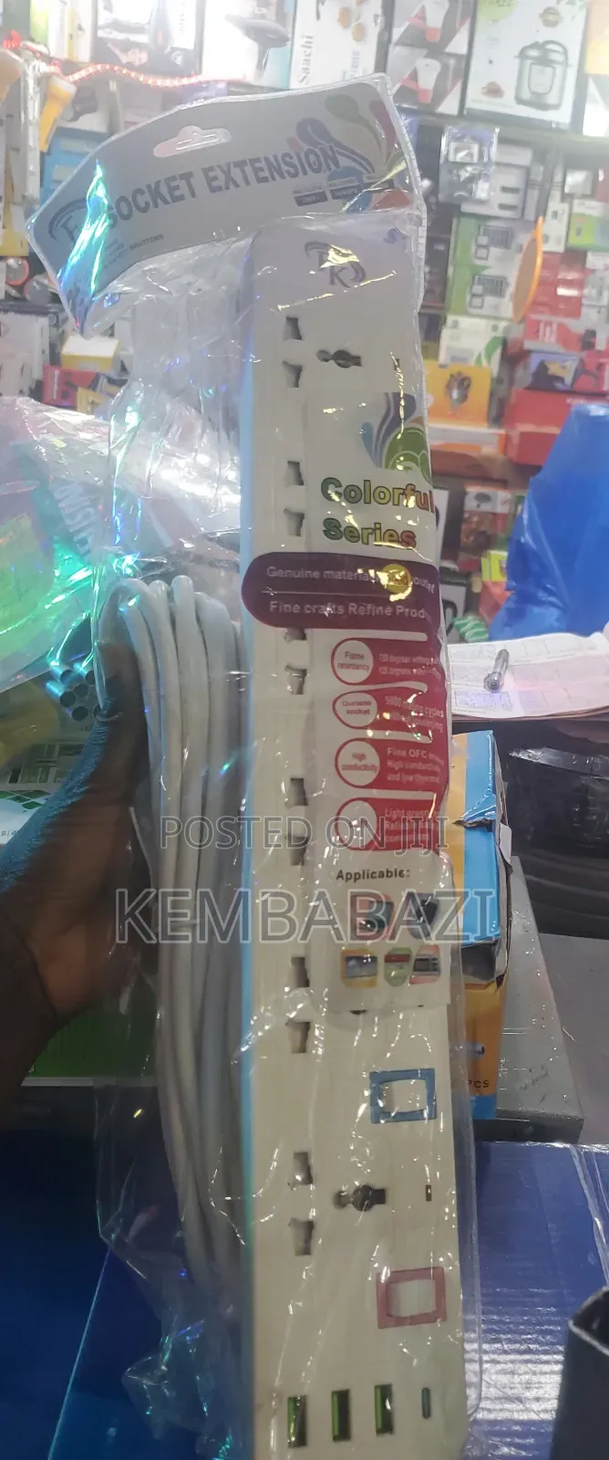 6-Way Power Extension Cables