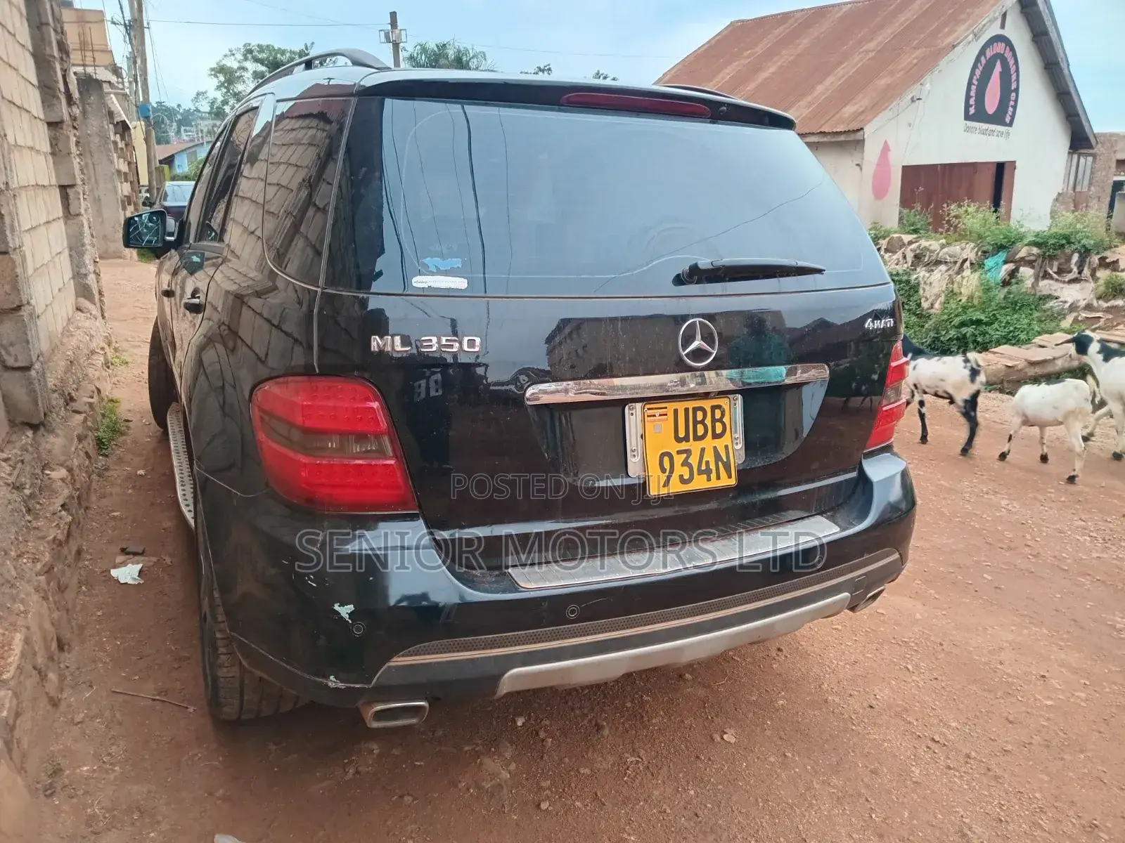 Mercedes-Benz M Class 2008 Black