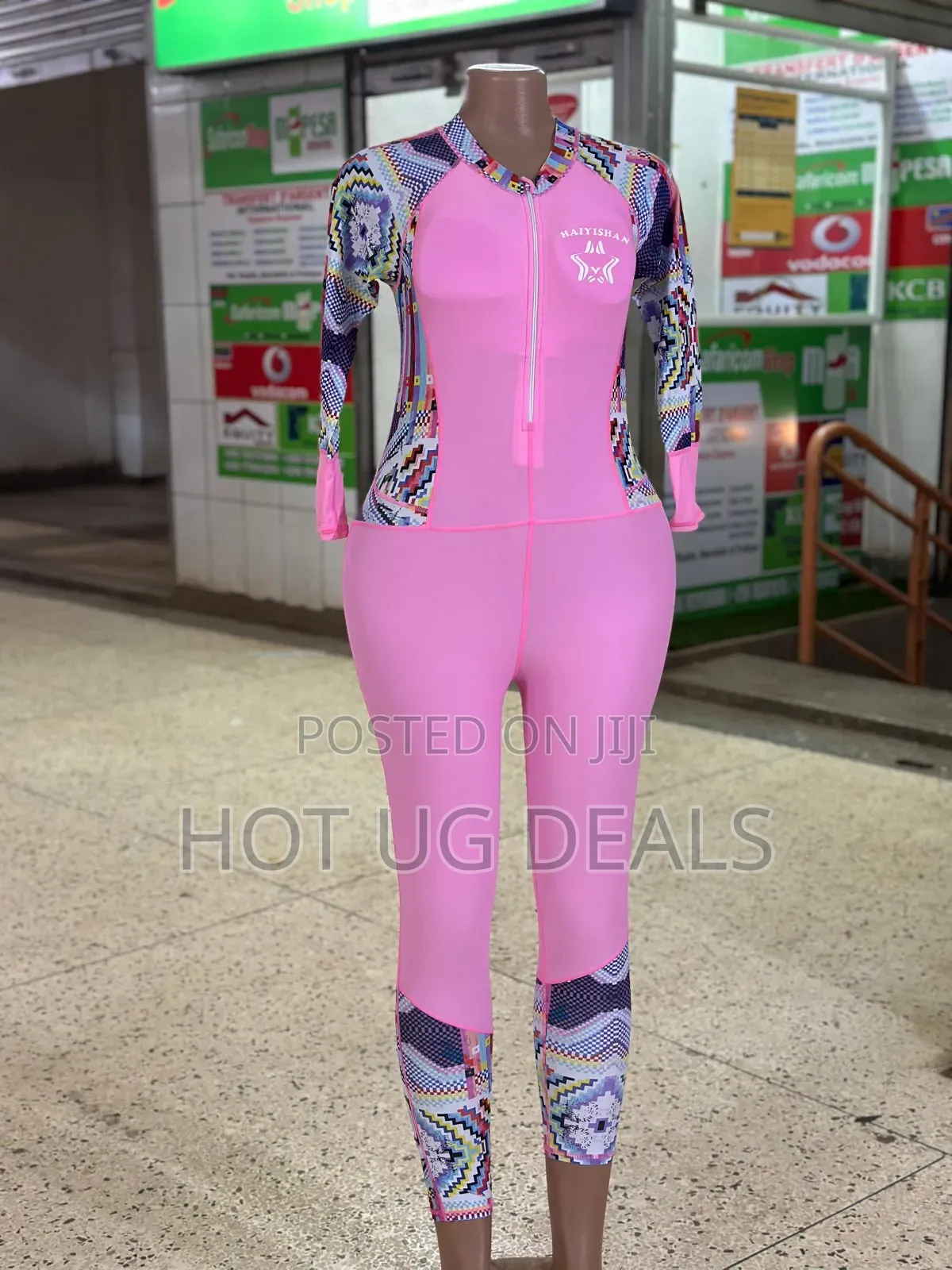 Ladies One Piece Swimming Costume Swimwear (18- 32 Yrs) - Multicolor