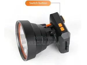 Led Rechargeable Camping Flashlight Head Light Torch Lamp