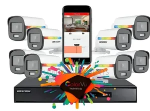 8-Channel Hikvision Colorvu Surveillance Camera